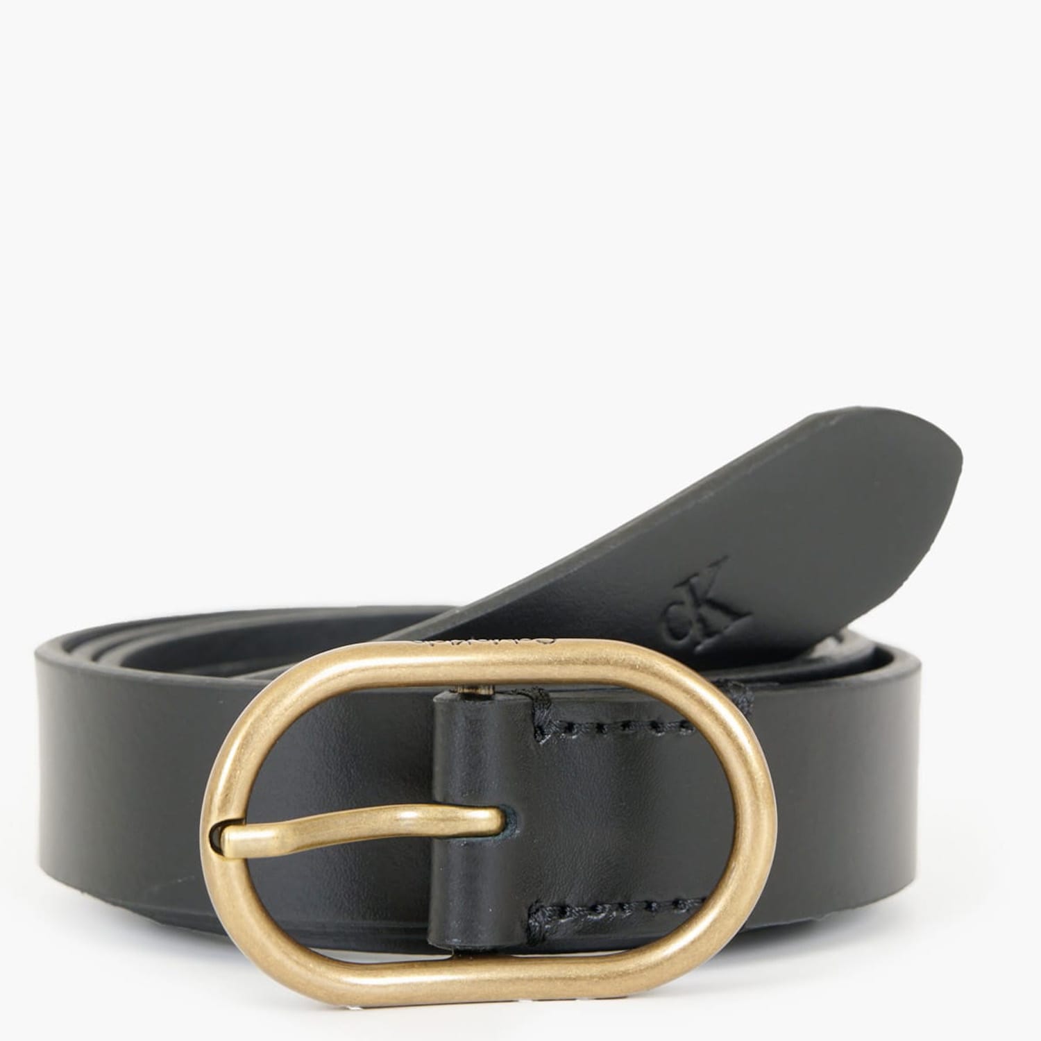 Γυναικείες Ζώνες Pin.Buckle Μαύρο Δέρμα Calvin Klein
