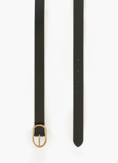 Γυναικείες Ζώνες Bridge.Belt Μαύρο ECOleather Calvin Klein