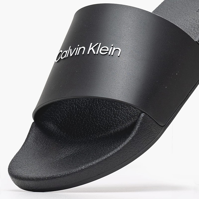 Men Flip Flops & Sandals Pl.Slide Black Rubber Calvin Klein