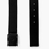 Men Belts Plaque.Buckle Black Leather Calvin Klein Men Belts Plaque.Buckle Black Leather Calvin Klein
