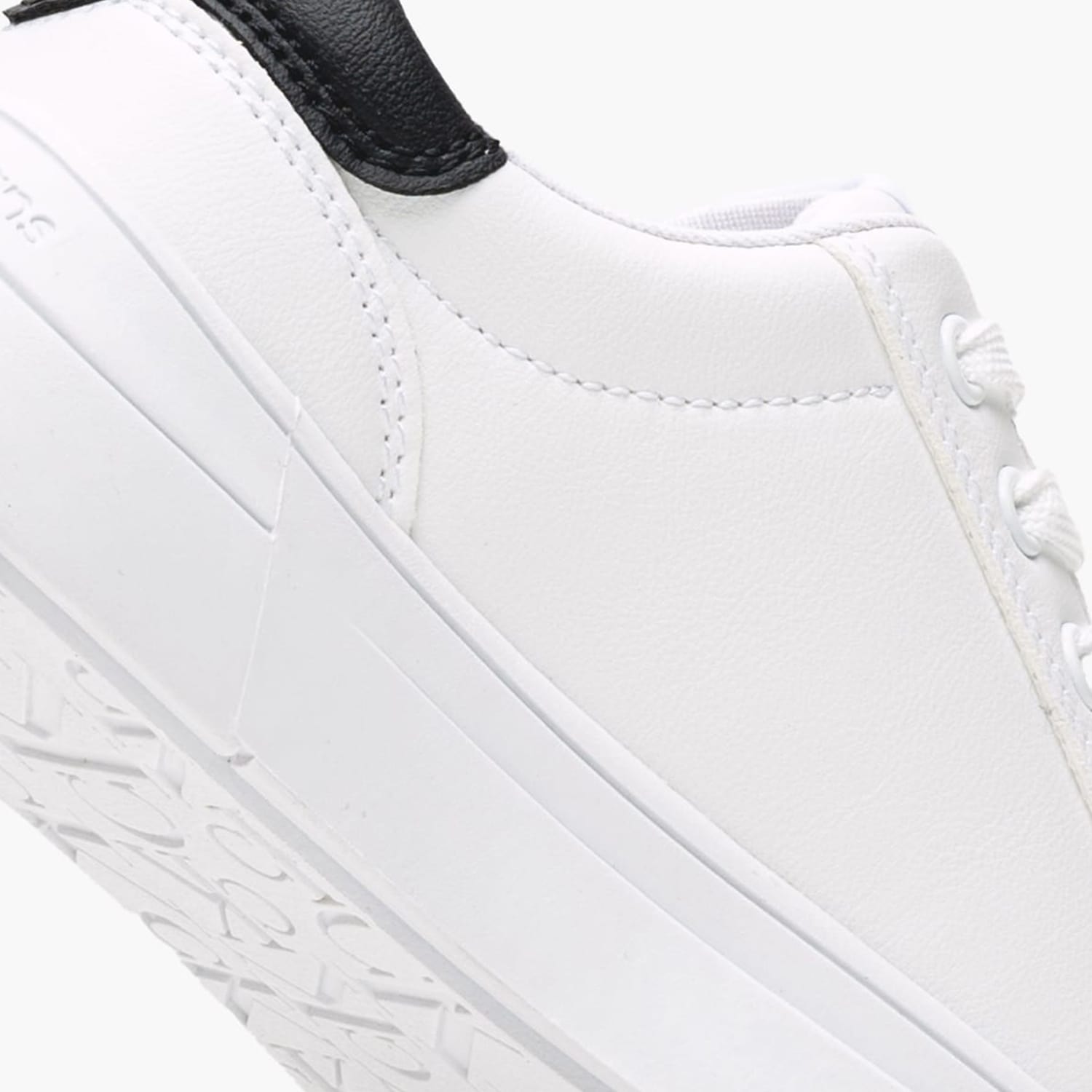 Kids Casual Shoes Rc.Lowcut White ECOleather-Fabric Calvin Klein Kids Casual Shoes Rc.Lowcut White ECOleather-Fabric Calvin Klein