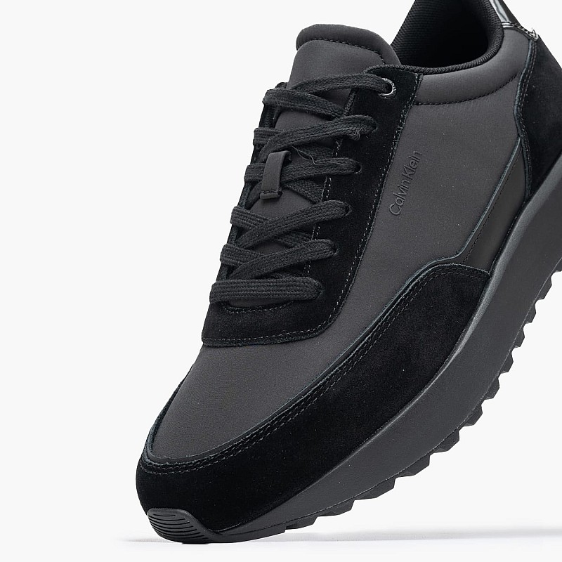 Men Casual Shoes Repreve.Mix Black Buckskin-Fabric Calvin Klein