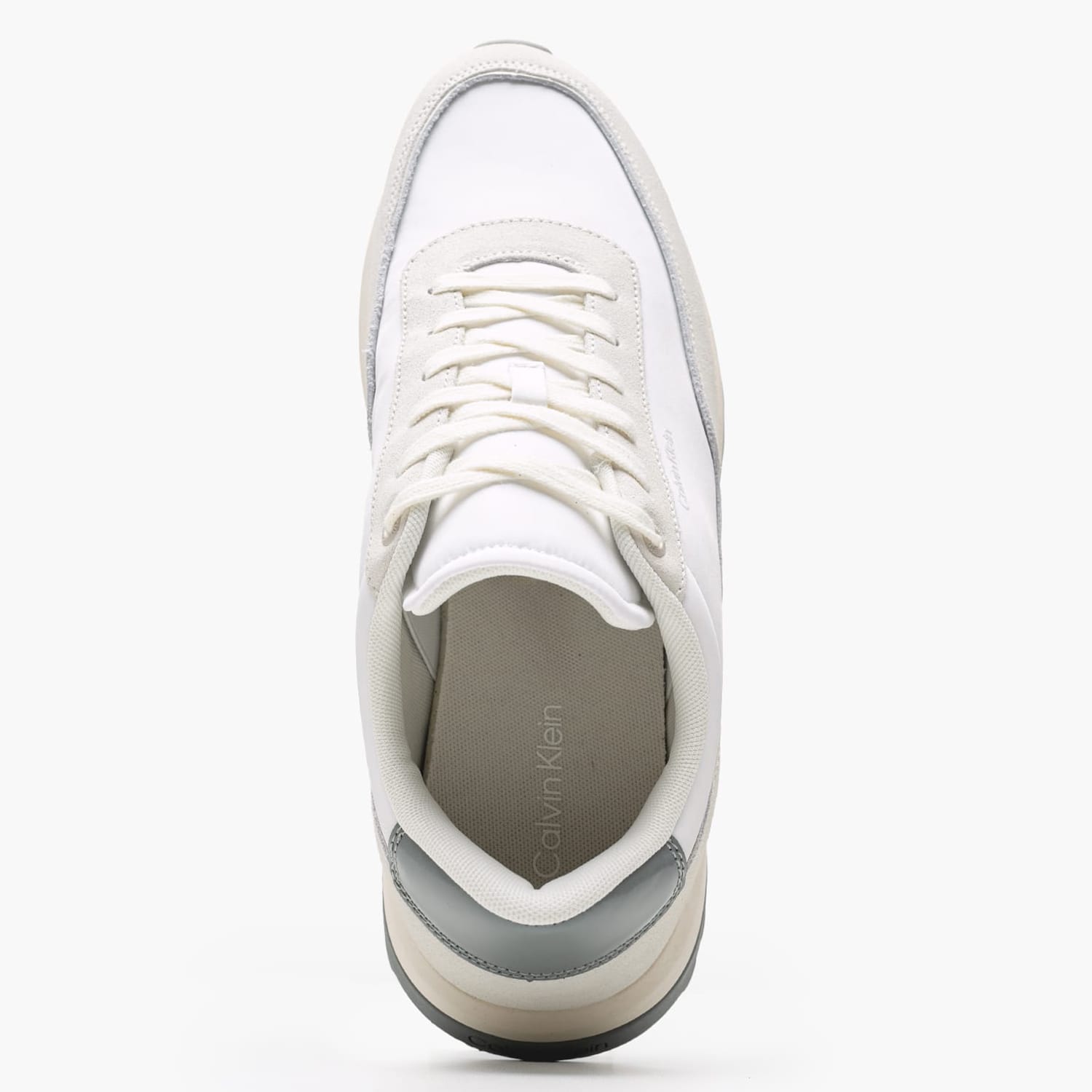 Men Casual Shoes Repreve.Mix White Buckskin-Fabric Calvin Klein Men Casual Shoes Repreve.Mix White Buckskin-Fabric Calvin Klein