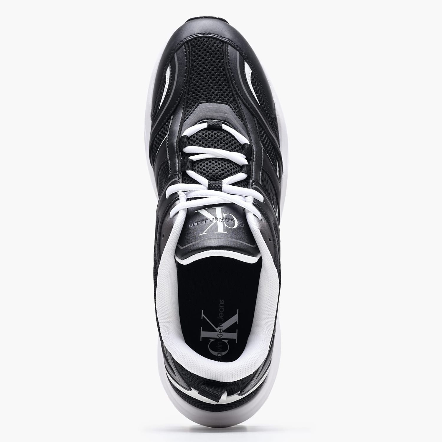 Men Casual Shoes Retro.Tennis.Ml Black ECOleather-Fabric Calvin Klein