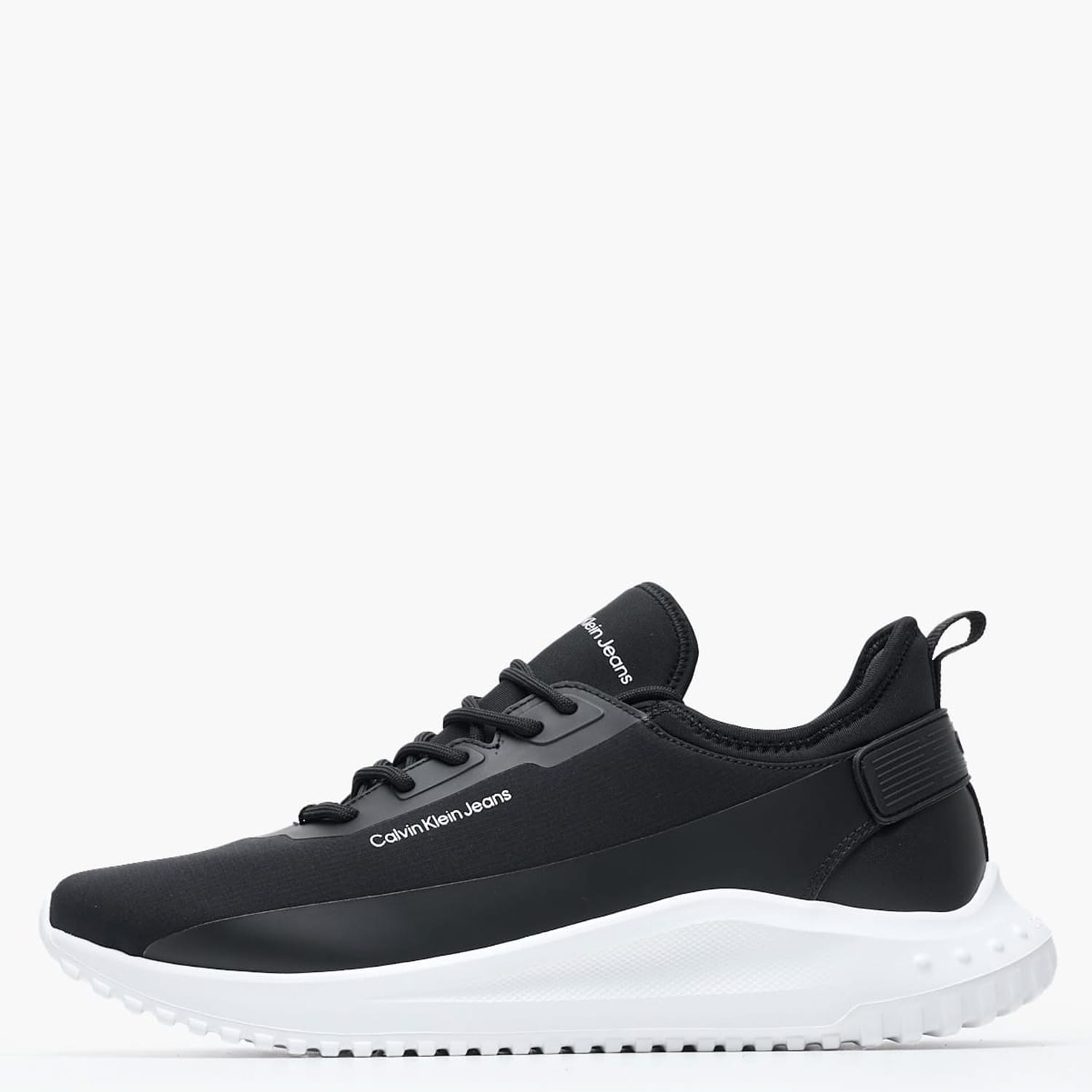 Ανδρικά Παπούτσια Casual Runner.Inst Μαύρο ECOleather-Ύφασμα Calvin Klein