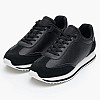 Γυναικεία Παπούτσια Casual Runner.Lacemix Μαύρο Δέρμα Καστόρι-ECOleather Calvin Klein Γυναικεία Παπούτσια Casual Runner.Lacemix Μαύρο Δέρμα Καστόρι-ECOleather Calvin Klein