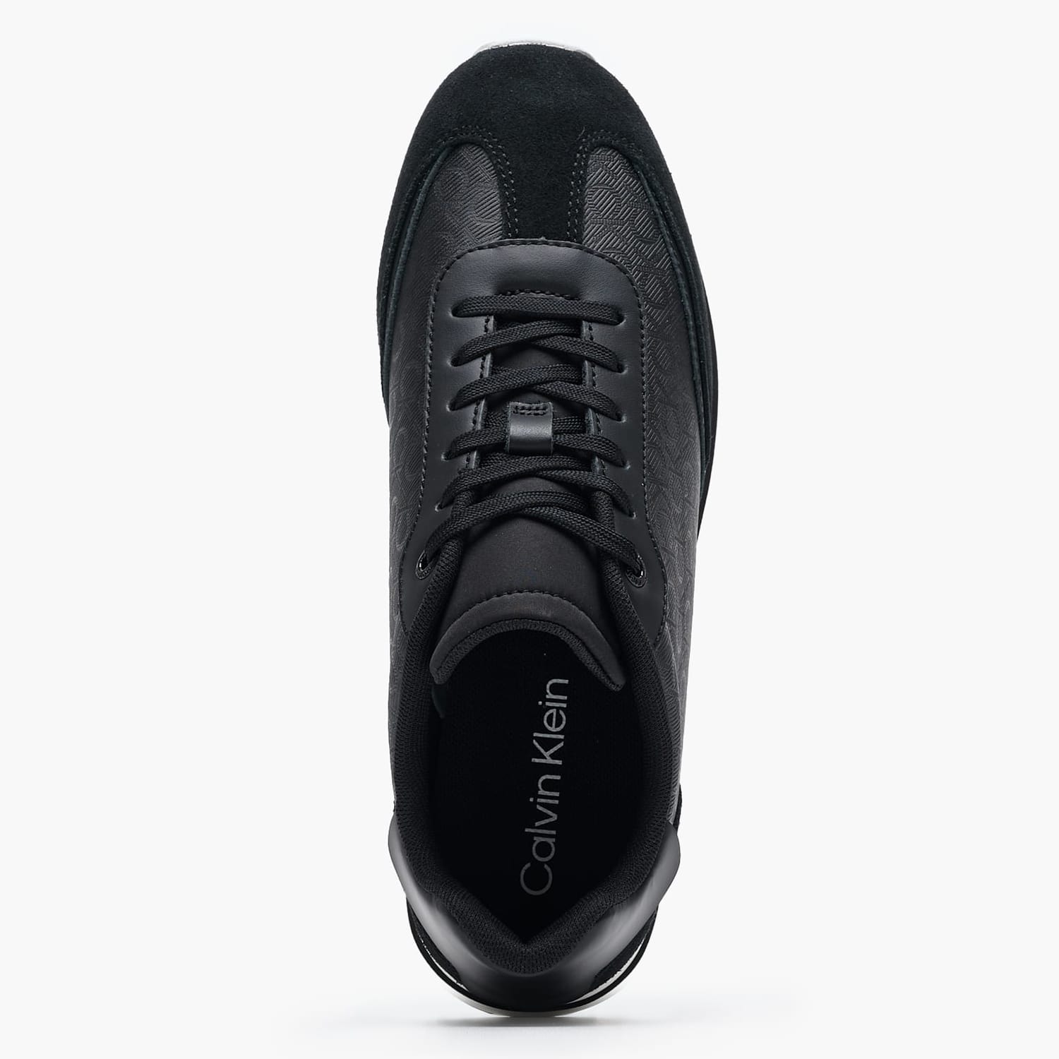 Γυναικεία Παπούτσια Casual Runner.Lacemix Μαύρο Δέρμα Καστόρι-ECOleather Calvin Klein Γυναικεία Παπούτσια Casual Runner.Lacemix Μαύρο Δέρμα Καστόρι-ECOleather Calvin Klein