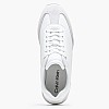 Γυναικεία Παπούτσια Casual Runner.Lacemix Άσπρο Δέρμα Καστόρι-ECOleather Calvin Klein Γυναικεία Παπούτσια Casual Runner.Lacemix Άσπρο Δέρμα Καστόρι-ECOleather Calvin Klein