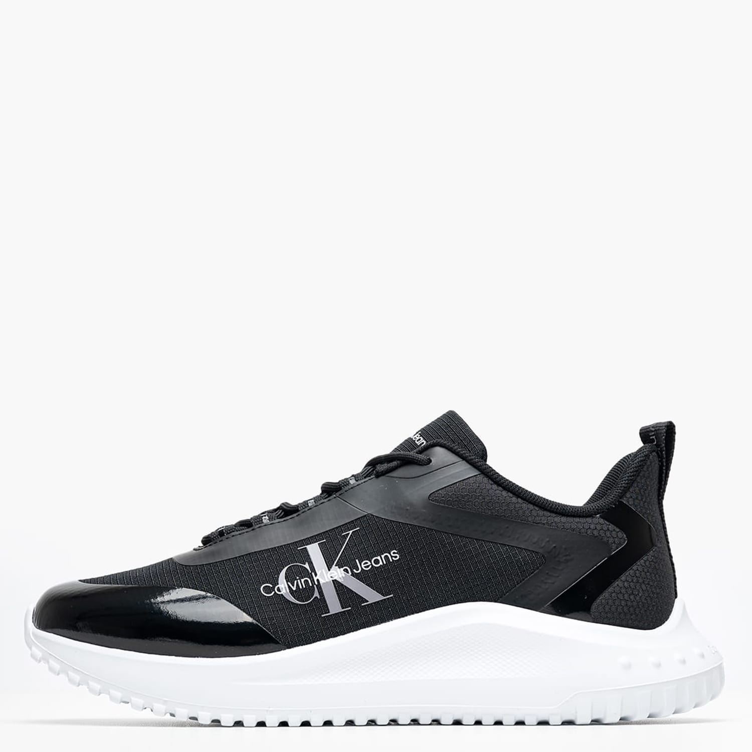Γυναικεία Παπούτσια Casual Runner.Low.2 Μαύρο Ύφασμα Calvin Klein