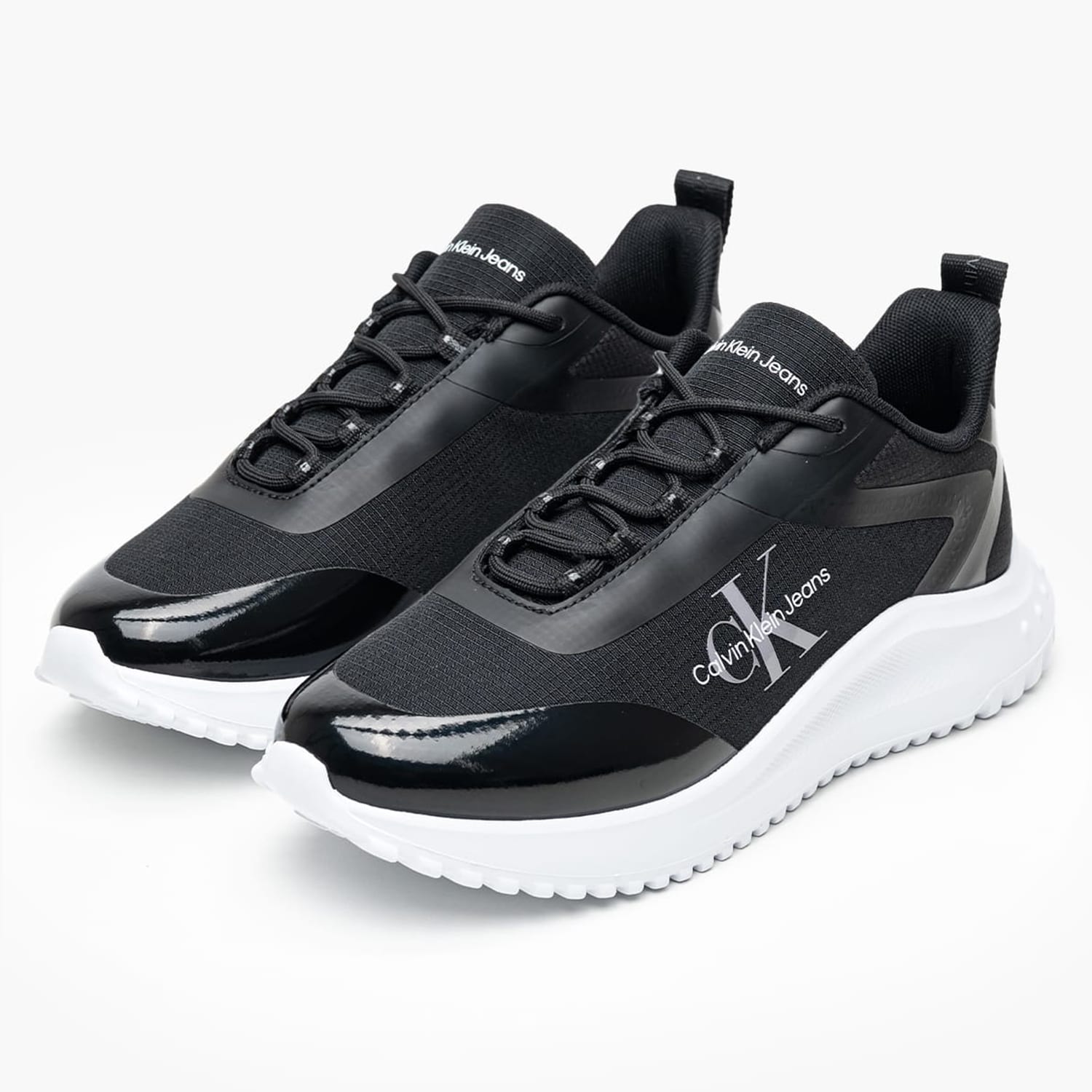 Γυναικεία Παπούτσια Casual Runner.Low.2 Μαύρο Ύφασμα Calvin Klein Γυναικεία Παπούτσια Casual Runner.Low.2 Μαύρο Ύφασμα Calvin Klein