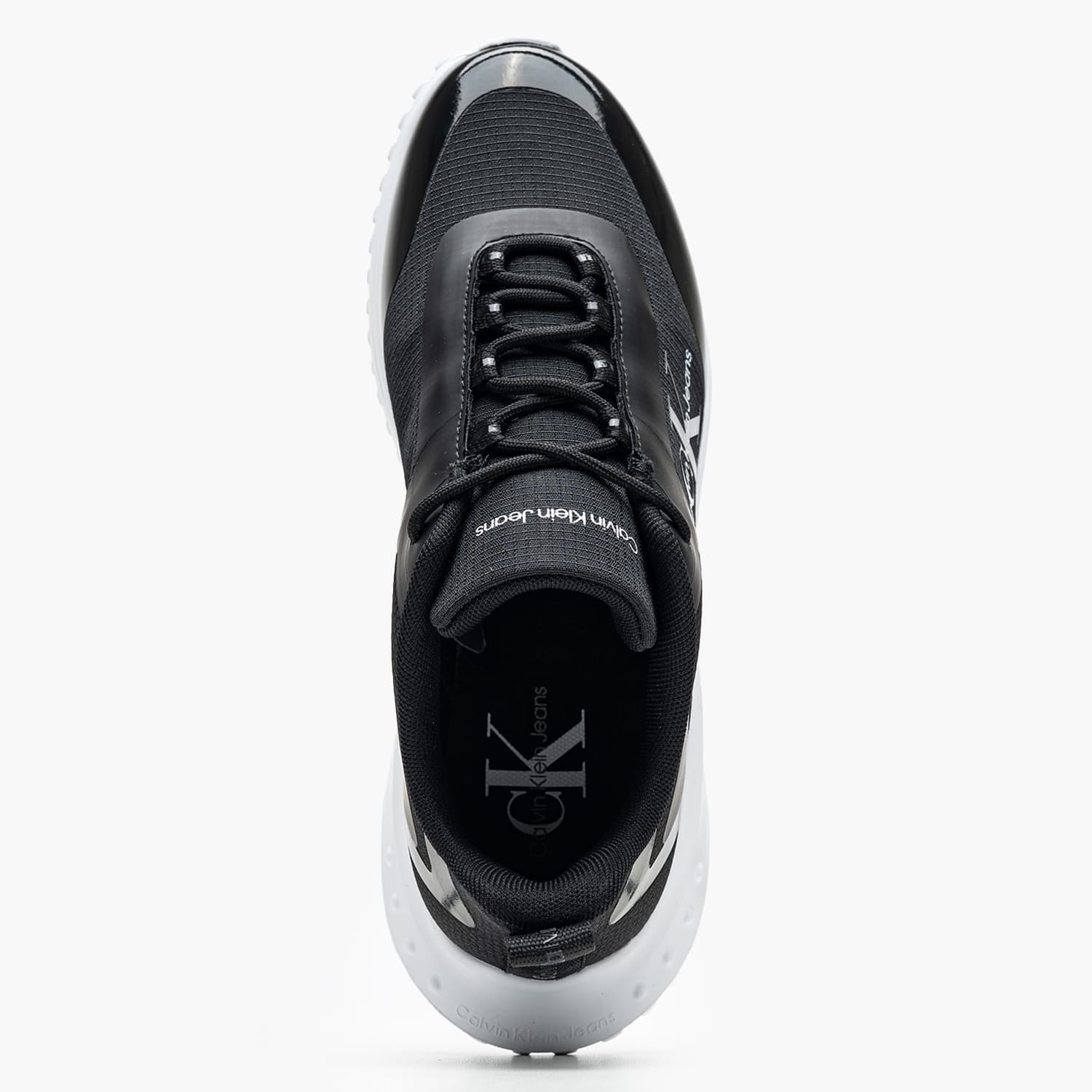 Γυναικεία Παπούτσια Casual Runner.Low.2 Μαύρο Ύφασμα Calvin Klein Γυναικεία Παπούτσια Casual Runner.Low.2 Μαύρο Ύφασμα Calvin Klein