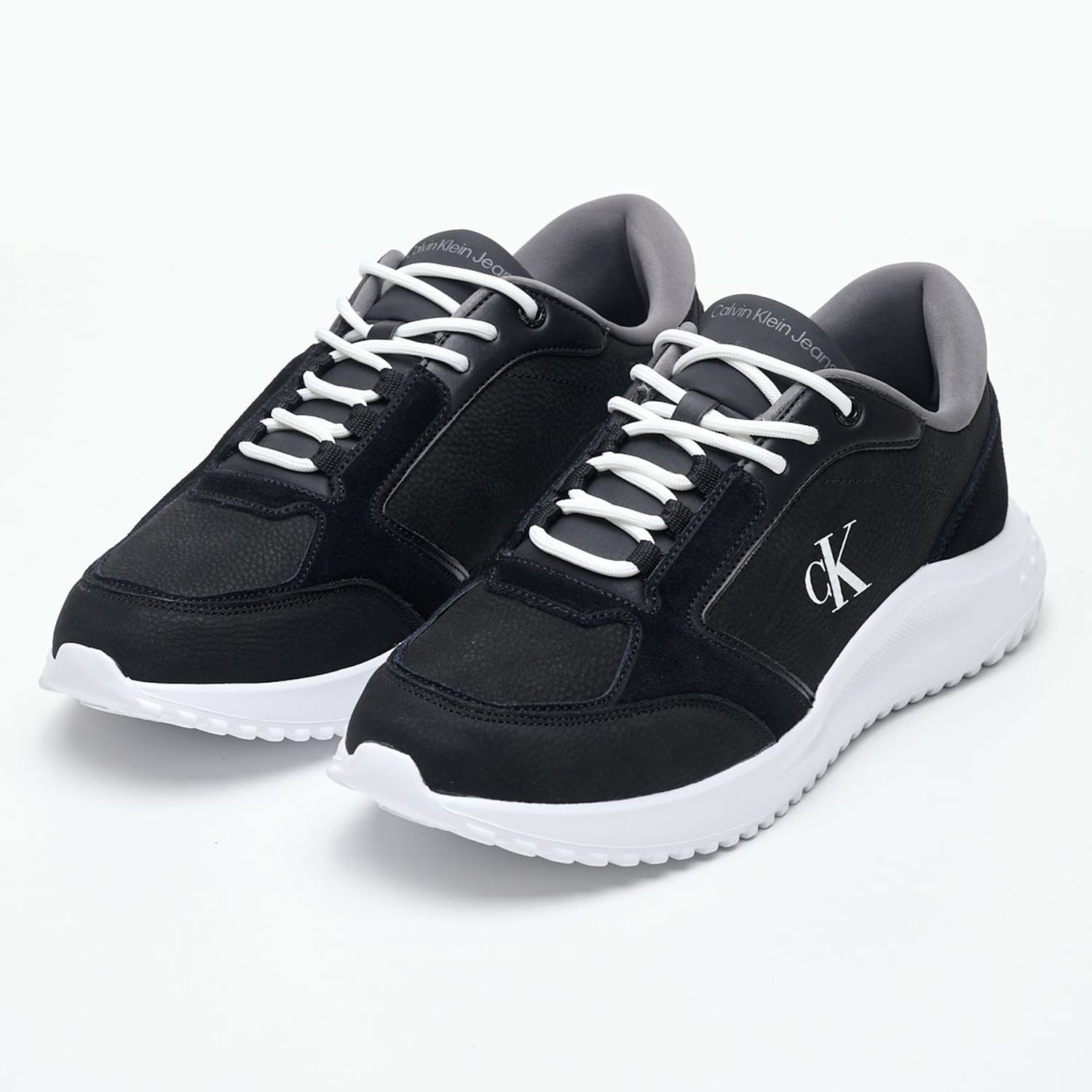 Ανδρικά Παπούτσια Casual Runner.Mg Μαύρο Δέρμα-Δέρμα Καστόρι Calvin Klein Ανδρικά Παπούτσια Casual Runner.Mg Μαύρο Δέρμα-Δέρμα Καστόρι Calvin Klein