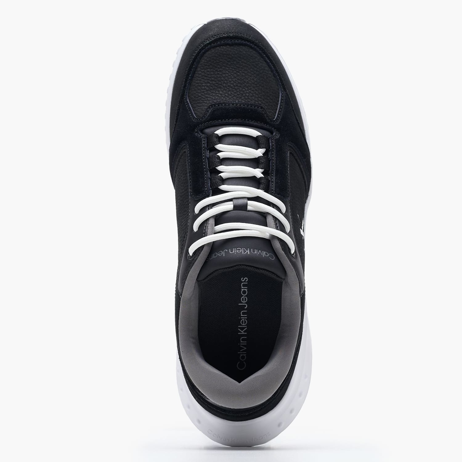 Ανδρικά Παπούτσια Casual Runner.Mg Μαύρο Δέρμα-Δέρμα Καστόρι Calvin Klein Ανδρικά Παπούτσια Casual Runner.Mg Μαύρο Δέρμα-Δέρμα Καστόρι Calvin Klein