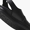 Γυναικείες Πλατφόρμες Χαμηλές Sandal.Buckle Μαύρο Δέρμα Calvin Klein Γυναικείες Πλατφόρμες Χαμηλές Sandal.Buckle Μαύρο Δέρμα Calvin Klein