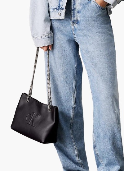 Γυναικείες Ζώνες Bridge.Belt Μαύρο ECOleather Calvin Klein