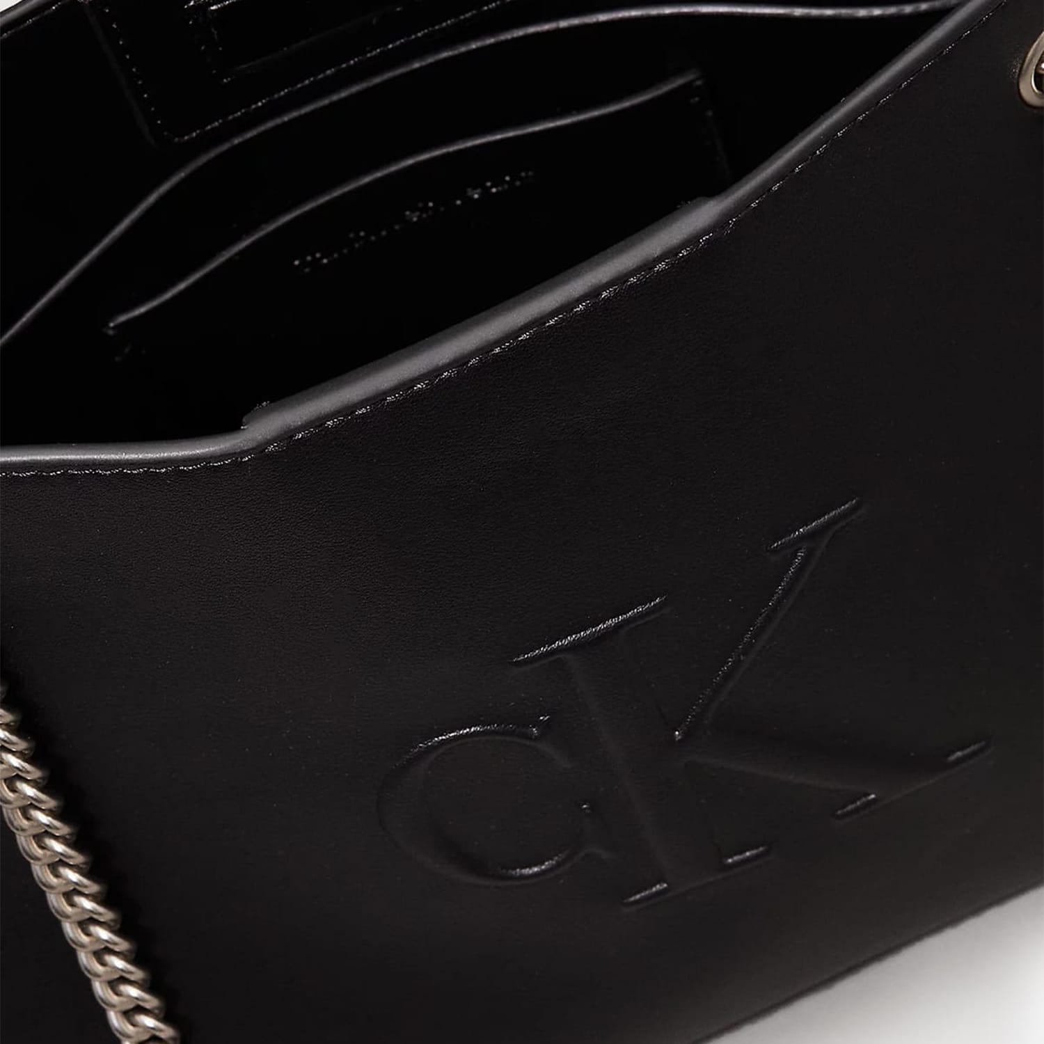 Γυναικείες Τσάντες Sculpted.Chain Μαύρο ECOleather Calvin Klein Γυναικείες Τσάντες Sculpted.Chain Μαύρο ECOleather Calvin Klein