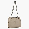 Γυναικείες Τσάντες Sculpted.Chain Μπεζ ECOleather Calvin Klein Γυναικείες Τσάντες Sculpted.Chain Μπεζ ECOleather Calvin Klein