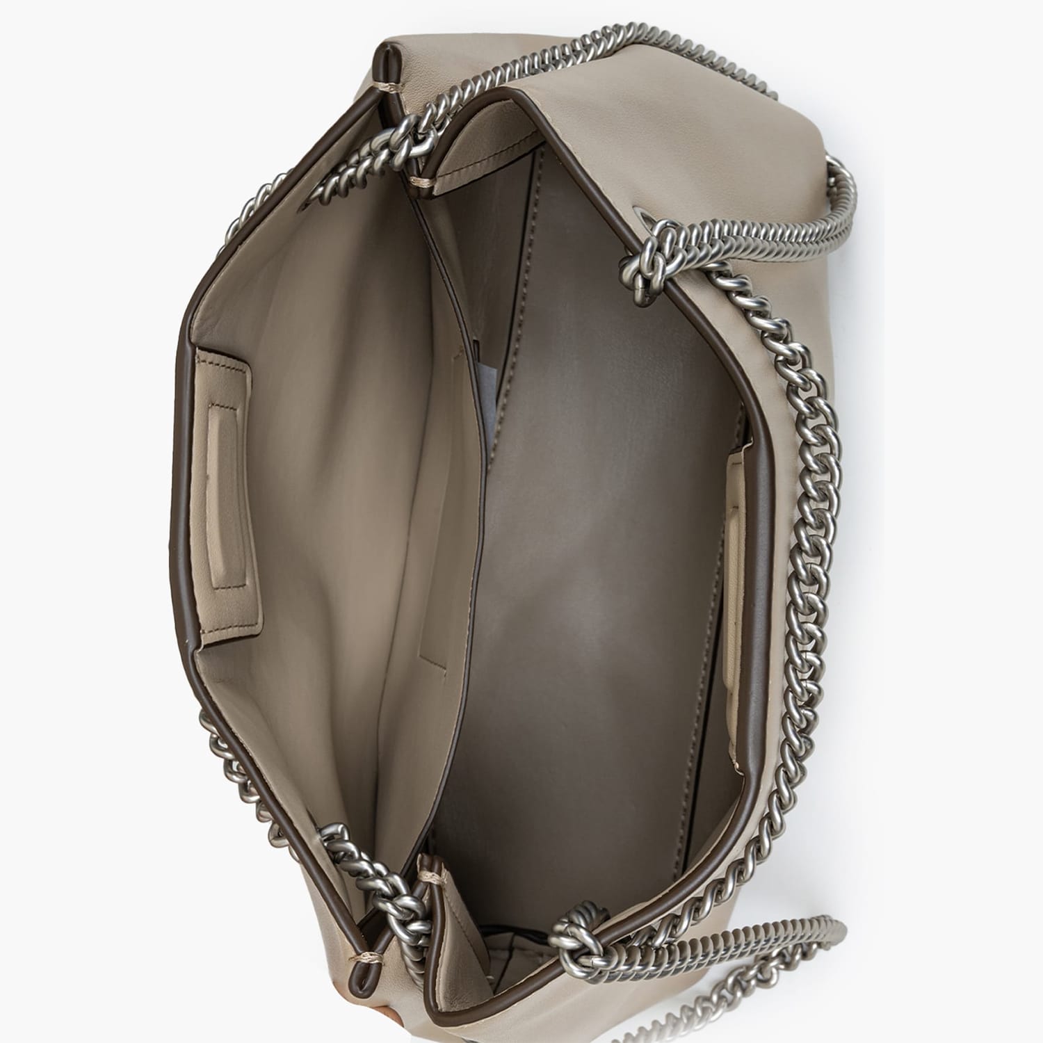 Γυναικείες Τσάντες Sculpted.Chain Μπεζ ECOleather Calvin Klein Γυναικείες Τσάντες Sculpted.Chain Μπεζ ECOleather Calvin Klein