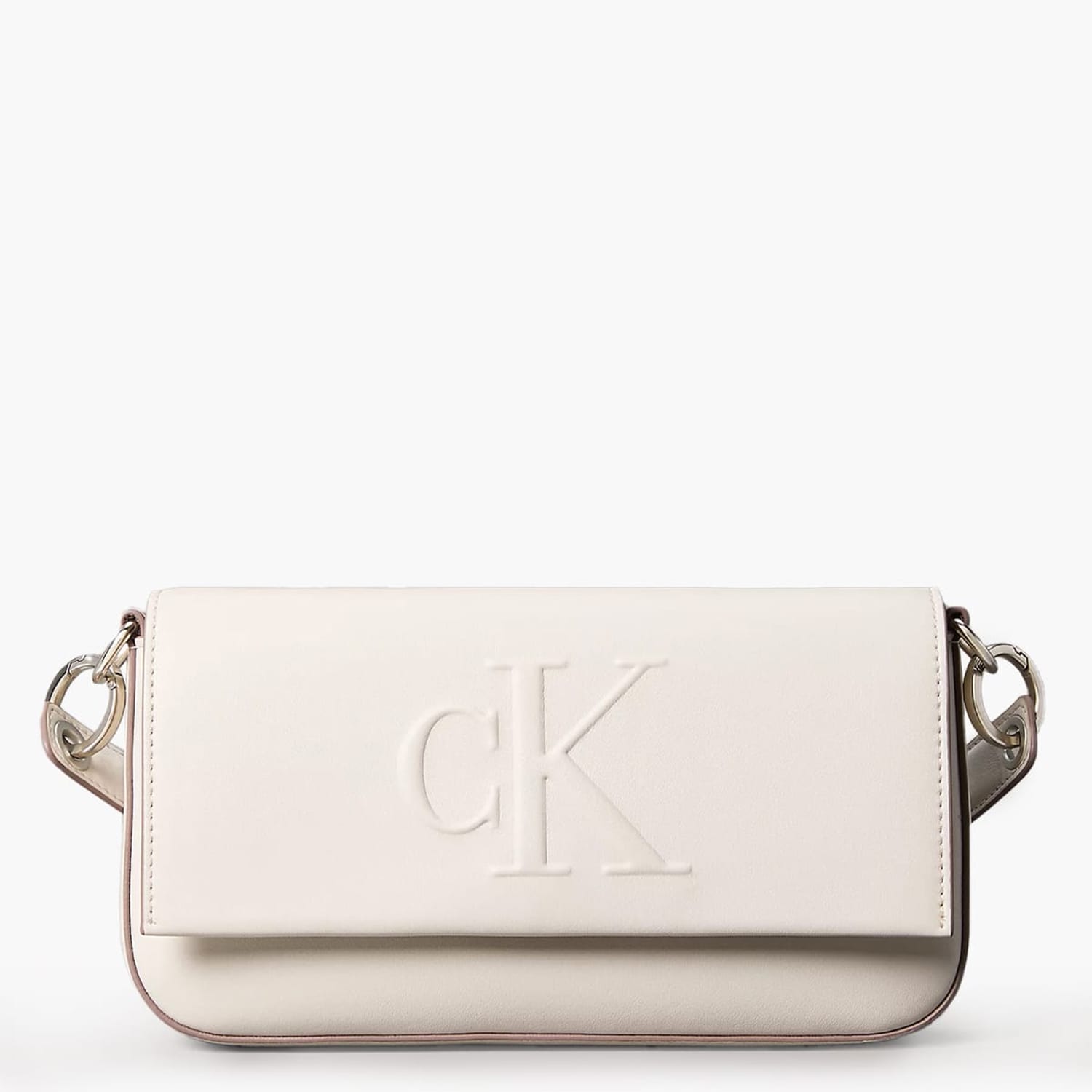 Γυναικείες Τσάντες Sculpted.Flap Μπεζ ECOleather Calvin Klein