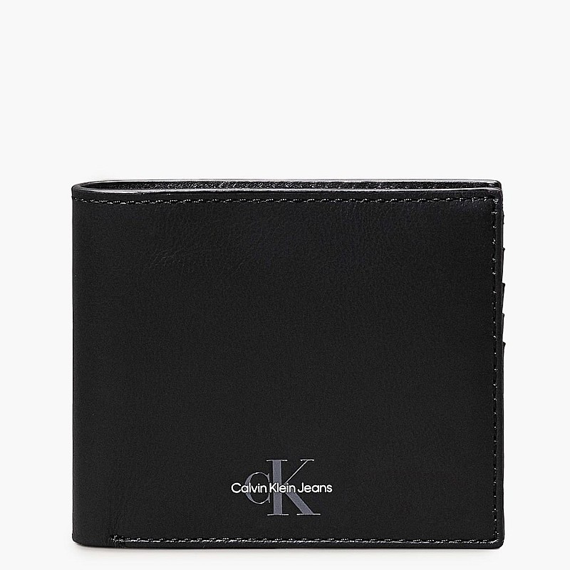Men Wallets Sft.Bifold Black Leather Calvin Klein