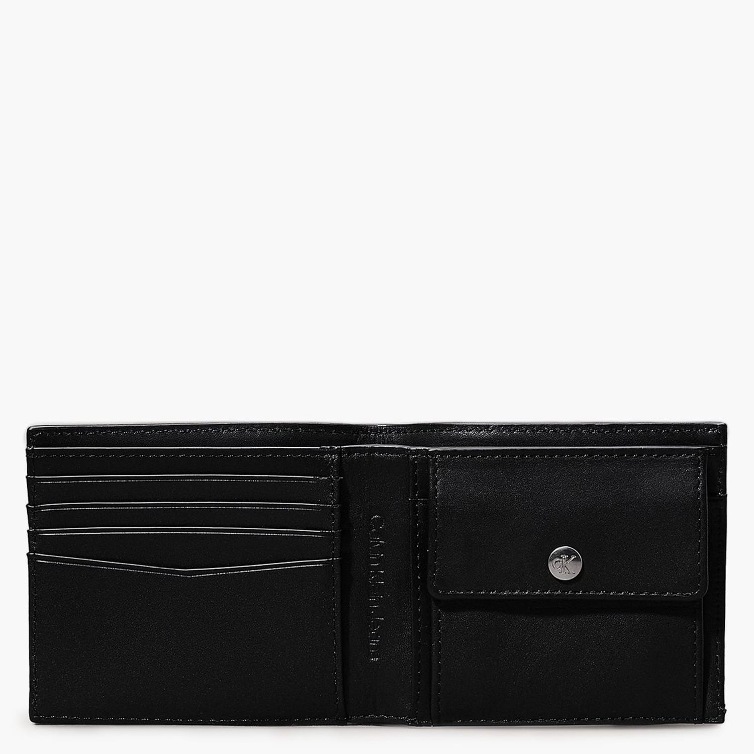 Ανδρικά Πορτοφόλια Sft.Bifold Μαύρο Δέρμα Calvin Klein Ανδρικά Πορτοφόλια Sft.Bifold Μαύρο Δέρμα Calvin Klein