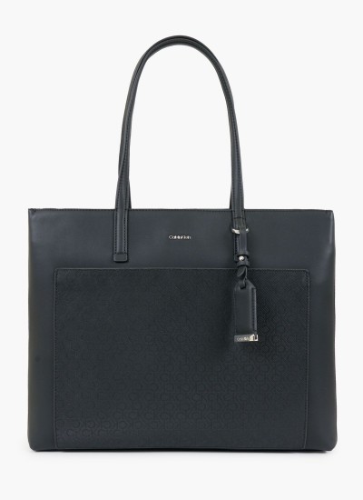 Γυναικείες Τσάντες JC4003.1 Μαύρο ECOleather Love Moschino
