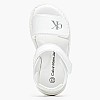 Kids Flip Flops & Sandals Silver.Sand White ECOleather Calvin Klein Kids Flip Flops & Sandals Silver.Sand White ECOleather Calvin Klein