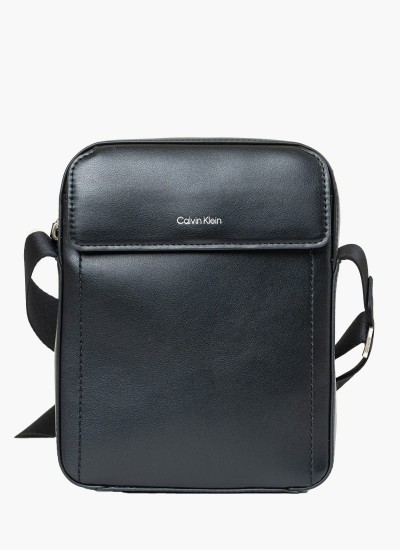 Ανδρικές Τσάντες Ultralight.Reporter Μαύρο ECOleather Calvin Klein