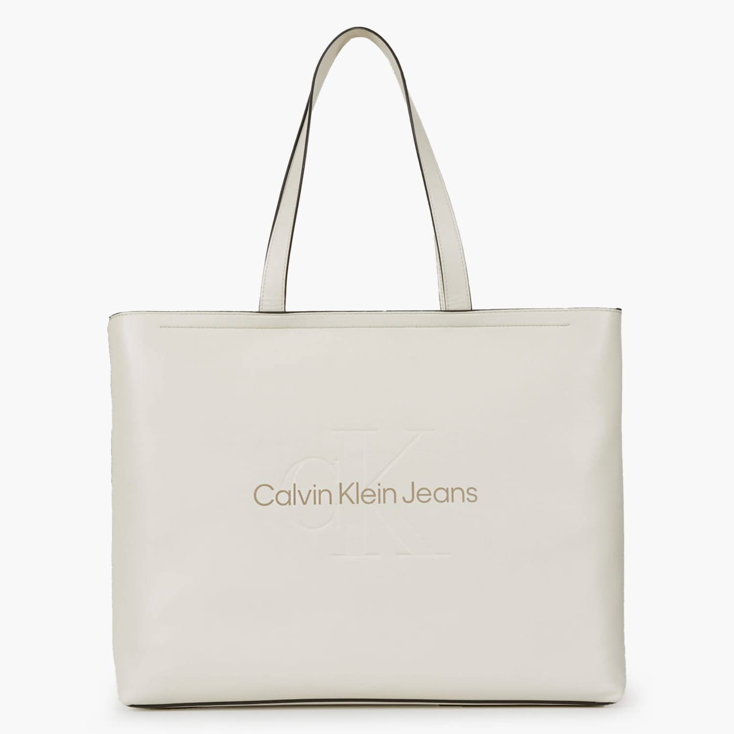 Γυναικείες Τσάντες Slim.Tote34 Μπεζ ECOleather Calvin Klein