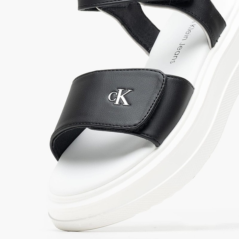Kids Flip Flops & Sandals Slv.Sandal Black ECOleather Calvin Klein