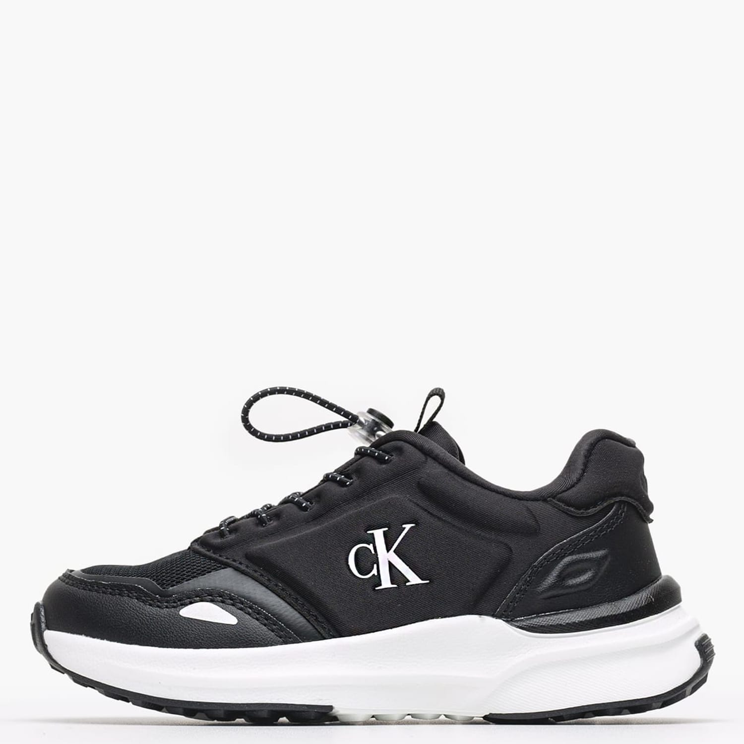Παιδικά Παπούτσια Casual Sneaker.Up Μαύρο ECOleather-Ύφασμα Calvin Klein