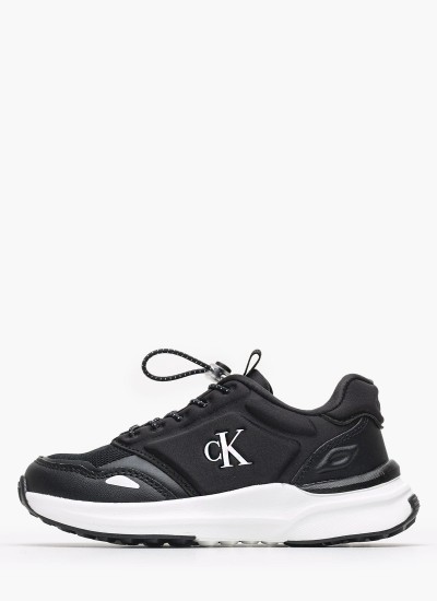 Παιδικά Παπούτσια Casual 574 Μαύρο ECOleather New Balance