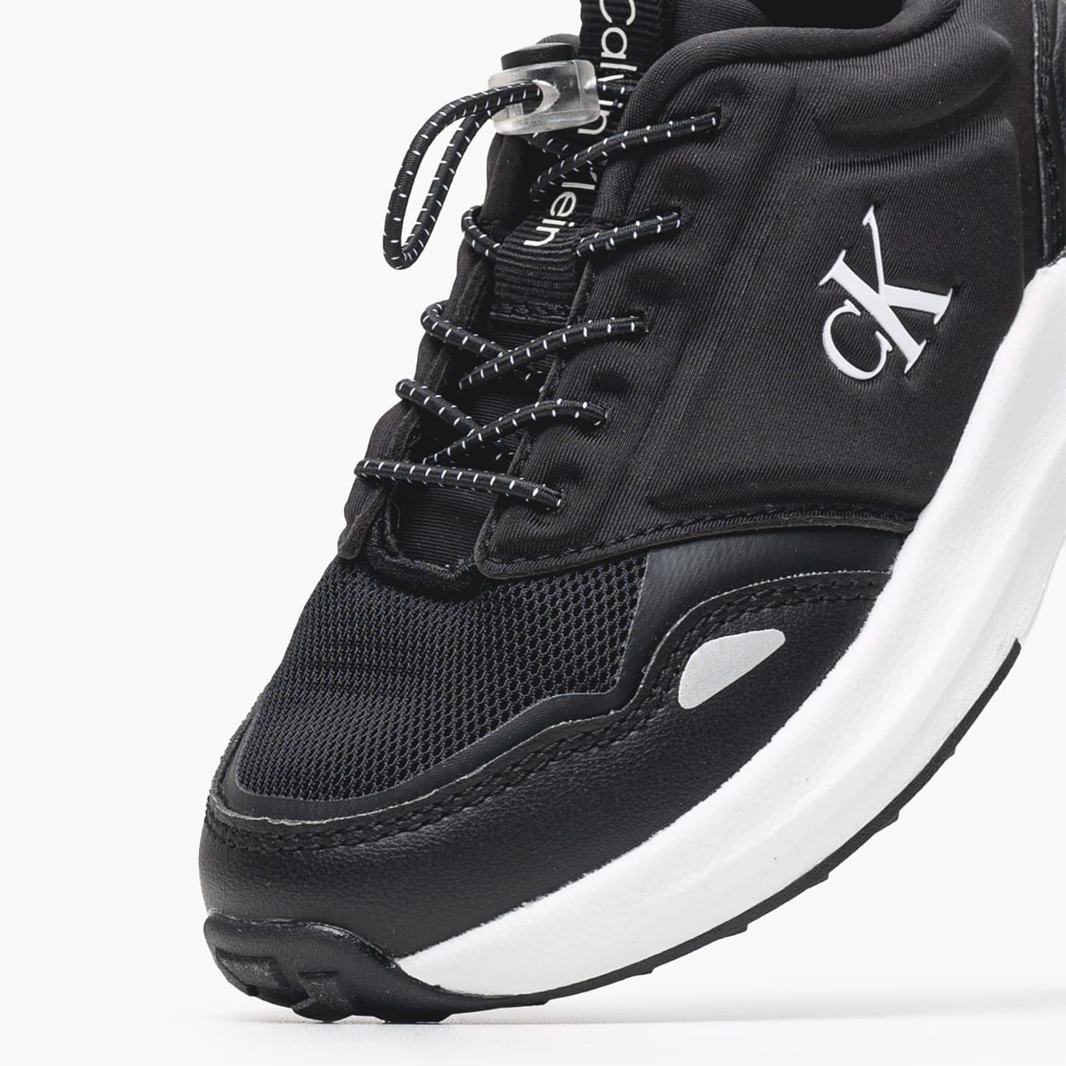 Παιδικά Παπούτσια Casual Sneaker.Up Μαύρο ECOleather-Ύφασμα Calvin Klein