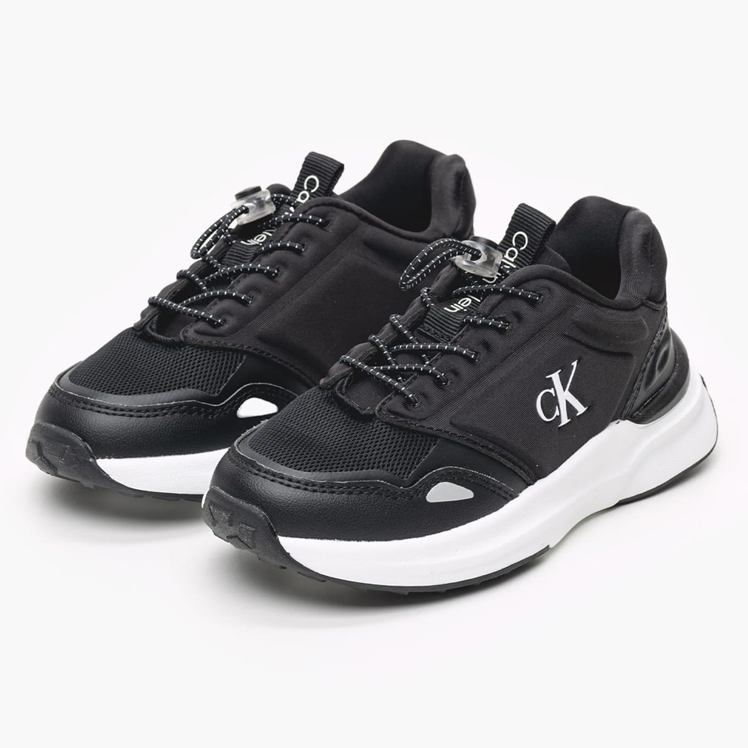 Παιδικά Παπούτσια Casual Sneaker.Up Μαύρο ECOleather-Ύφασμα Calvin Klein Παιδικά Παπούτσια Casual Sneaker.Up Μαύρο ECOleather-Ύφασμα Calvin Klein