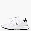 Παιδικά Παπούτσια Casual Sneaker.Up Άσπρο ECOleather-Ύφασμα Calvin Klein Παιδικά Παπούτσια Casual Sneaker.Up Άσπρο ECOleather-Ύφασμα Calvin Klein