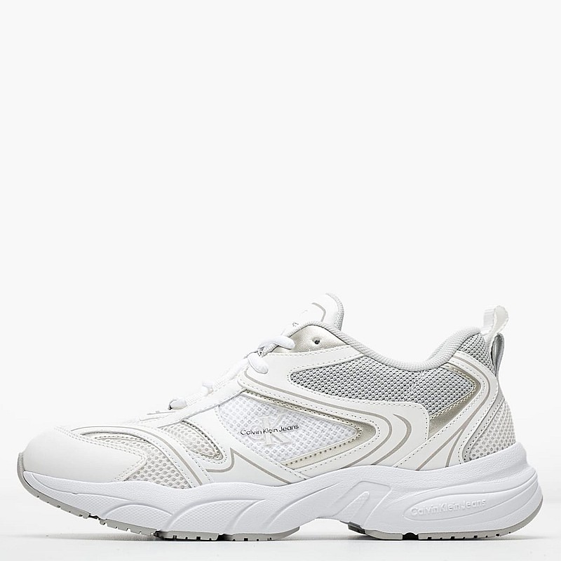 Women Casual Shoes Tennis.Mesh.W White ECOleather-Fabric Calvin Klein