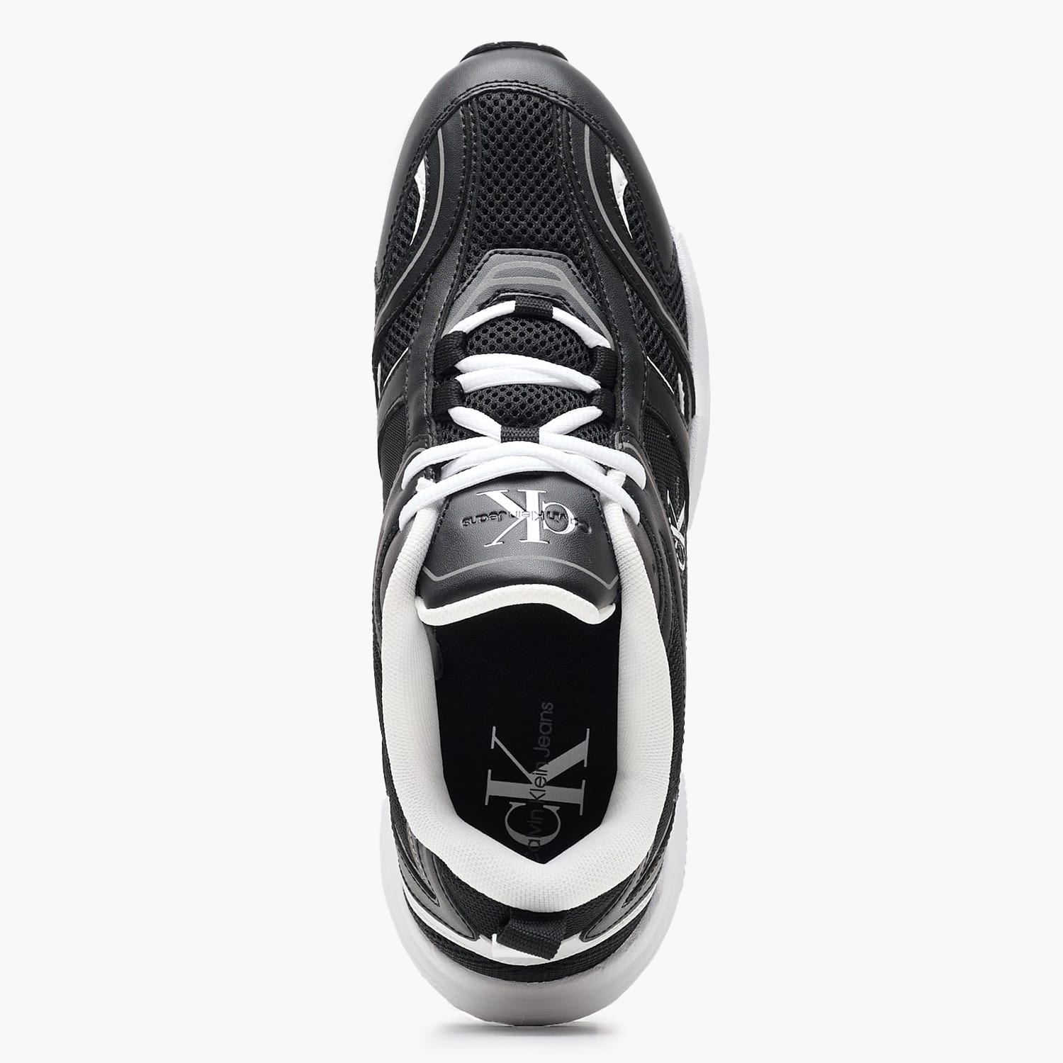 Women Casual Shoes Tennis.Mesh Black ECOleather-Fabric Calvin Klein Women Casual Shoes Tennis.Mesh Black ECOleather-Fabric Calvin Klein
