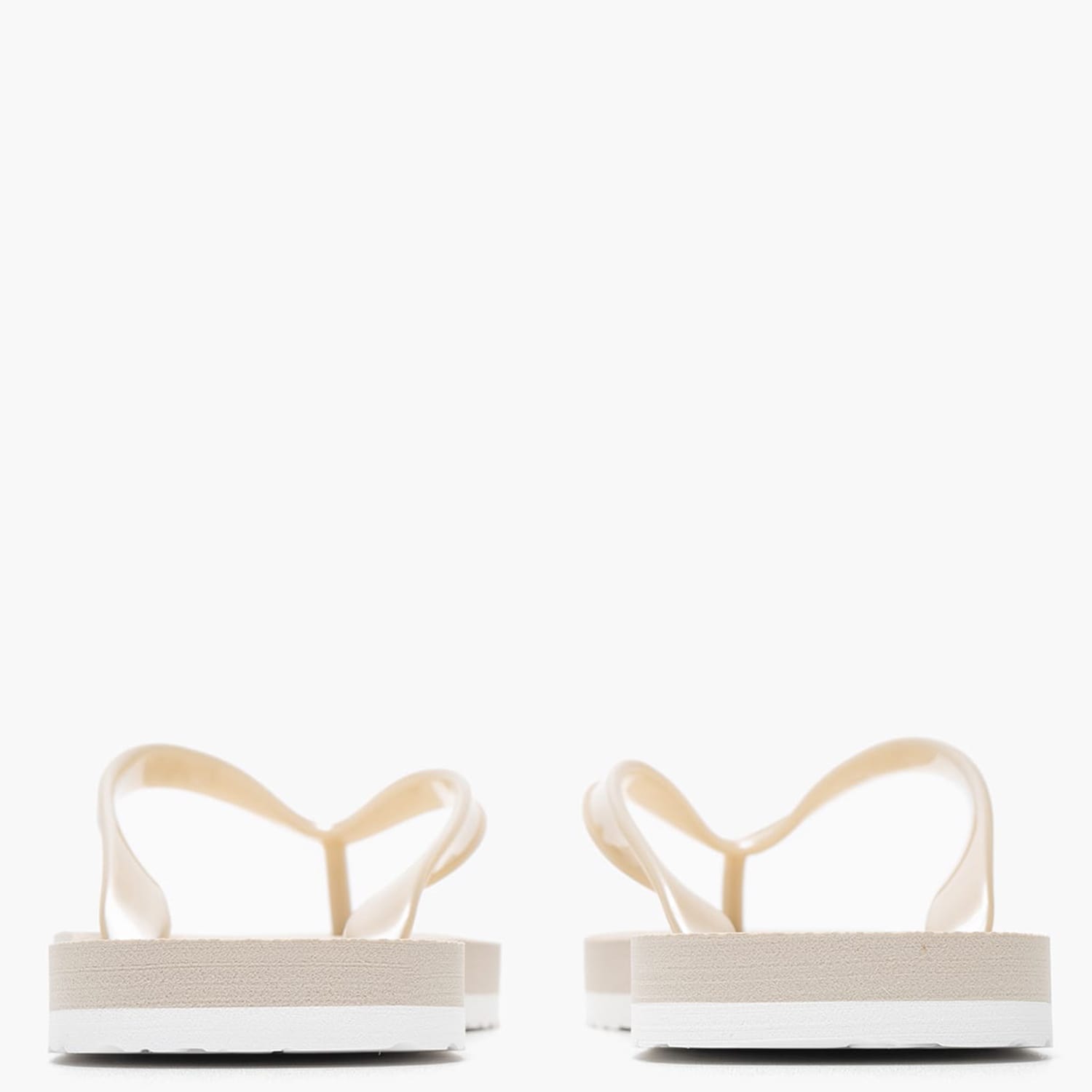 Γυναικείες Σαγιονάρες & Πέδιλα Thong.Metallic Μπεζ Καουτσούκ Calvin Klein Γυναικείες Σαγιονάρες & Πέδιλα Thong.Metallic Μπεζ Καουτσούκ Calvin Klein