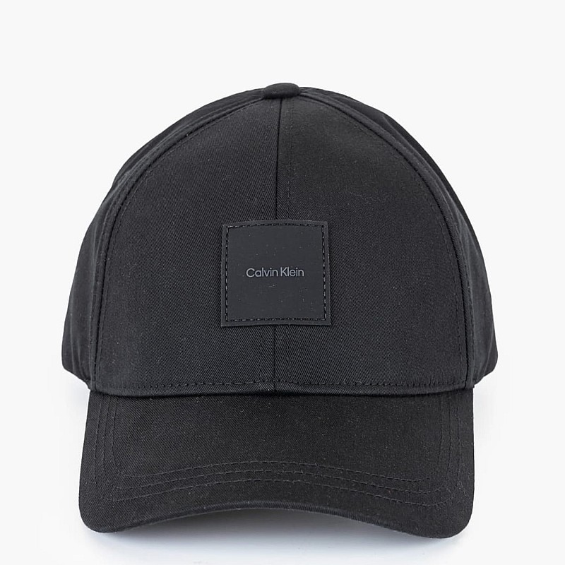Ανδρικά Καπέλα Tonal.Patch Μαύρο Ύφασμα Calvin Klein