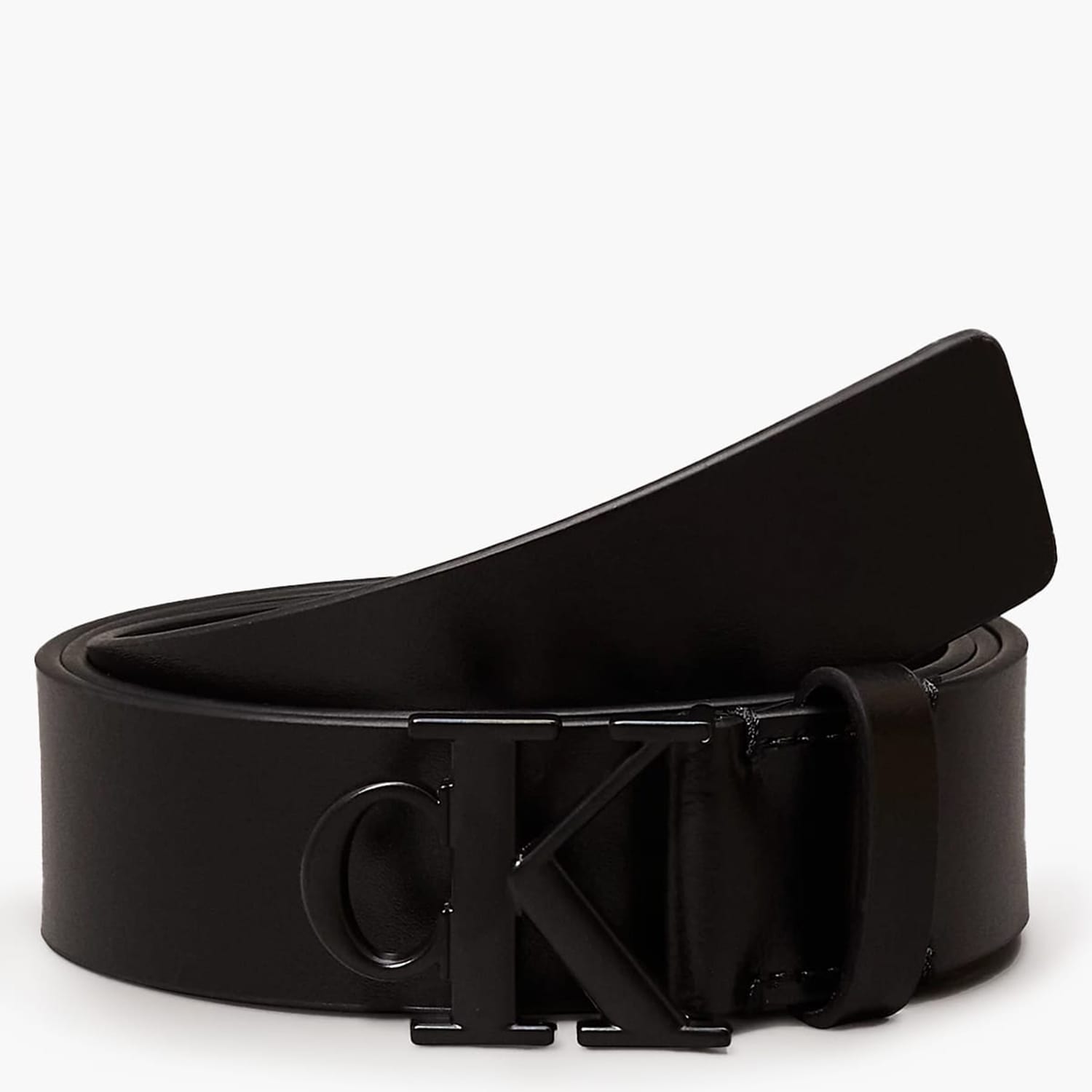 Γυναικείες Ζώνες Tonal.Plaque Μαύρο Δέρμα Calvin Klein