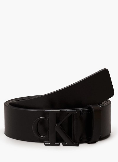 Γυναικείες Ζώνες Bridge.Belt Μαύρο ECOleather Calvin Klein