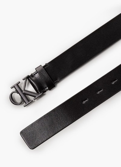 Γυναικείες Ζώνες Bridge.Belt Μαύρο ECOleather Calvin Klein