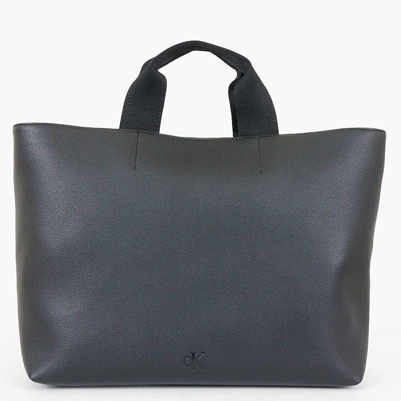 Women Bags Ultralight.Tote Black ECOleather Calvin Klein