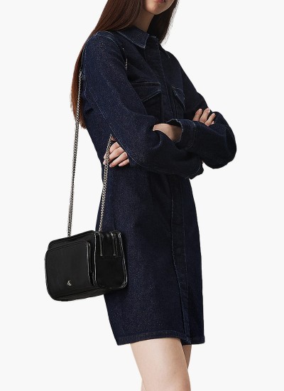 Γυναικεία Γάντια Organic.Gloves Μαύρο Βαμβάκι Calvin Klein