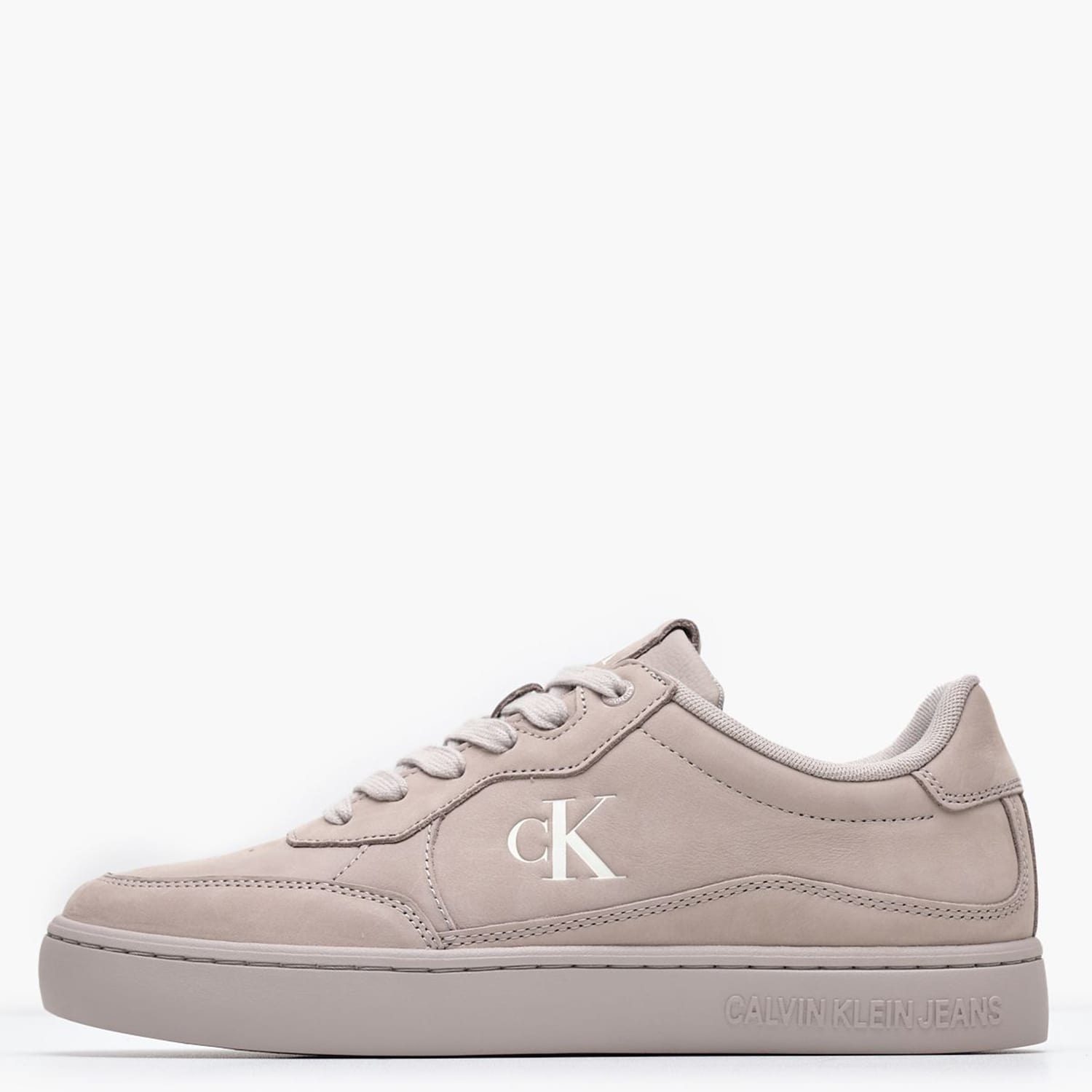 Ανδρικά Παπούτσια Casual Wave.Cupsole Πούρο Δέρμα Νούμπουκ Calvin Klein