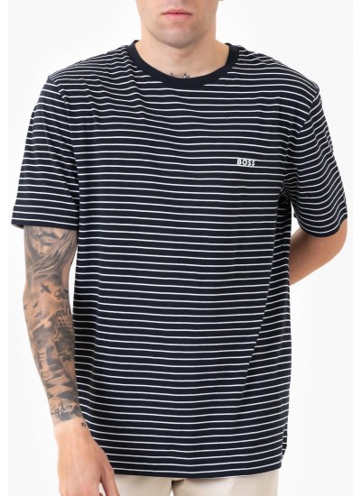 Ανδρικές Μπλούζες Ls.Crew.Top Άσπρο Βαμβάκι Ralph Lauren