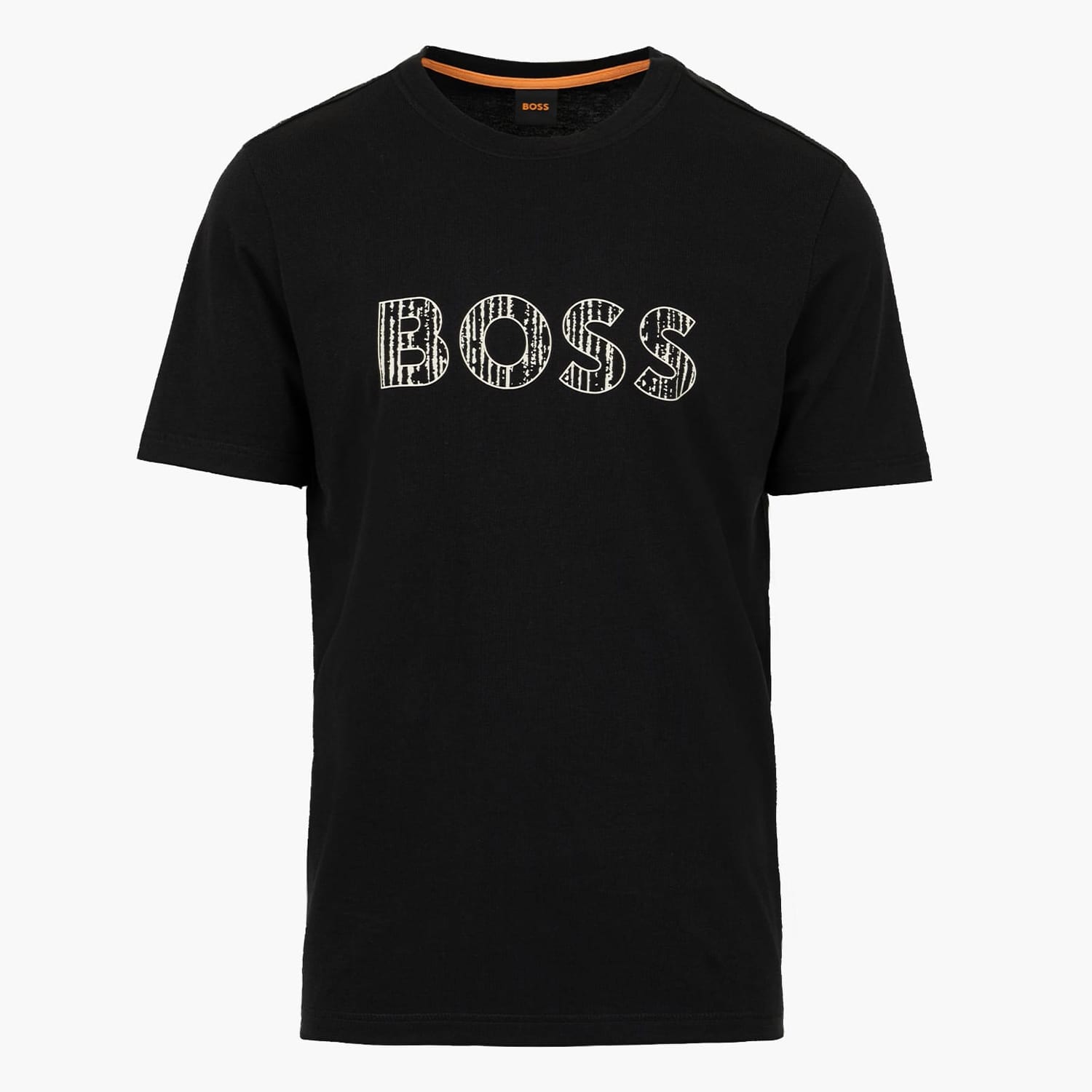 Ανδρικές Μπλούζες Te.Lgotexture Μαύρο Βαμβάκι Boss