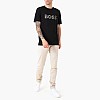 Men T-Shirts Te.Lgotexture Black Cotton Boss Men T-Shirts Te.Lgotexture Black Cotton Boss