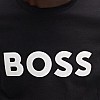 Ανδρικές Μπλούζες Thinking.1B Μαύρο Βαμβάκι Boss Ανδρικές Μπλούζες Thinking.1B Μαύρο Βαμβάκι Boss
