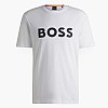 Ανδρικές Μπλούζες Thinking.1B Άσπρο Βαμβάκι Boss Ανδρικές Μπλούζες Thinking.1B Άσπρο Βαμβάκι Boss